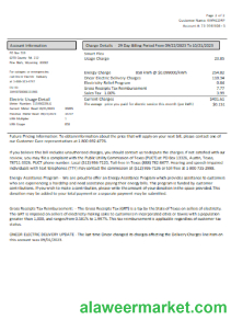 Wyoming High West Energy utility business bill, page 2, SCR